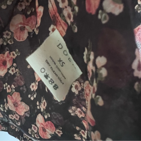 Doen Jane Blouse Poppy Black - Picture 4 of 5